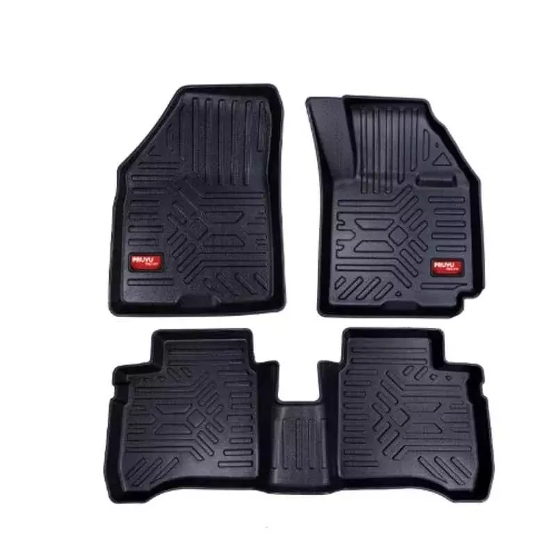 PRUVU 3D Car Floor Mats For Maruti Suzuki Fronx (Manual/Automatic) 2023-Till Date, PRU-TFM 004 (Set of 3 Pcs)