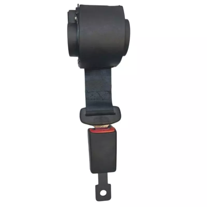 OSCAR Automatic 2 Point Seat Belt Nylon And Metal Black 2 Inch (5.08 cm) Width for Vehicle Safety Restraint