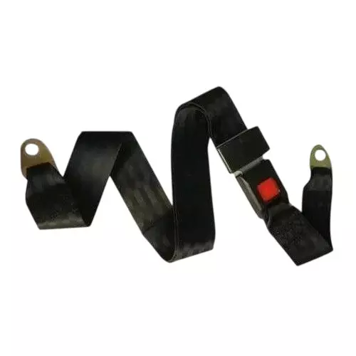 OSCAR Car Seat Belt Nylon Black 48 Inch (121.92 cm) Size for Vehicle Safety Restraint