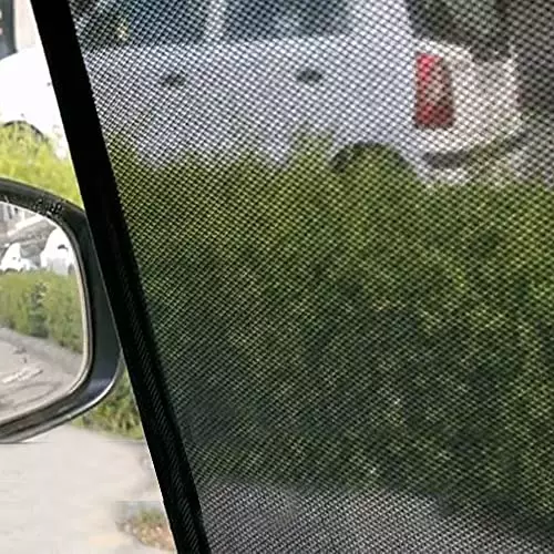 Auto Pearl Window Plug-in Half Sun Shades Z Black Compatible For Nissan Pulse, HCrtn73Pulse (Set of 4)