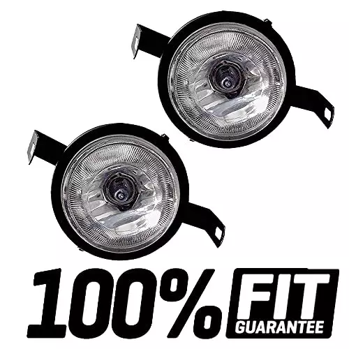Auto Pearl Car Fog Lamp Light Compatible For Renault Lodgy (Set of 2 Pcs)