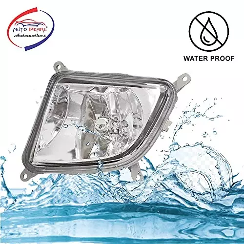 Auto Pearl Fog Lamp Lights Compatible For Tata Indica V2 Turbo (Without Plastic Sash Cover) (Set of 2 Pcs)