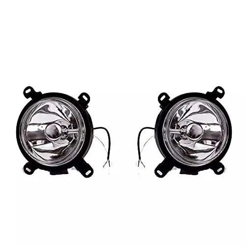 Auto Pearl Fog Lamp Compatible For ‎Hyundai Santro Xing (Set of 2)