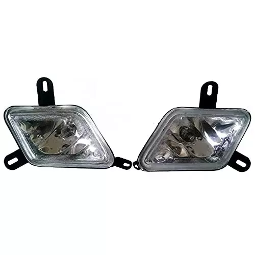 Auto Pearl Fog Light with Wiring Kit and Switch Compatible For Mahindra Kuv 100