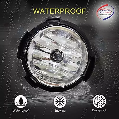 Auto Pearl Fog Light with Wiring Kit and Switch Compatible For Tata Tiago