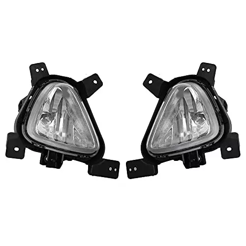 Auto Pearl Fog Light Compatible For Hyundai Eon (Set of 2)