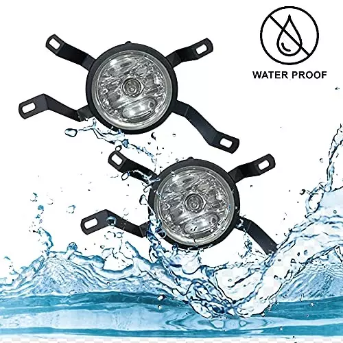 Auto Pearl Fog Lamp Lights With Wiring kit & Switch Compatible For Maruti Suzuki Zen Estilo Old