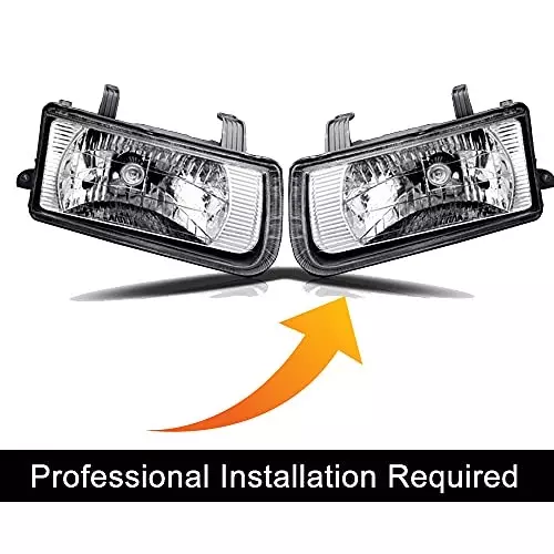 Auto Pearl Fog Lamp Compatible For Chevrolet Tavera (Set of 2)