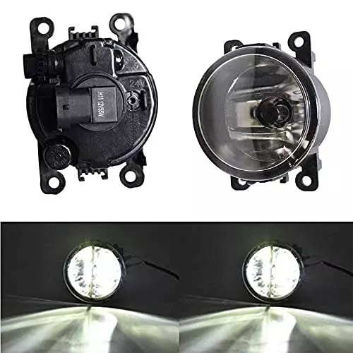 Auto Pearl Fog Lamp Lights With Wiring kit & Switch Compatible For Maruti Suzuki Swift Dzire(Type-2)