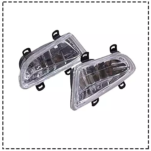 Auto Pearl Fog Lamp Lights With Wiring kit & Switch Compatible For Maruti Suzuki Swift Dzire(Type-2)