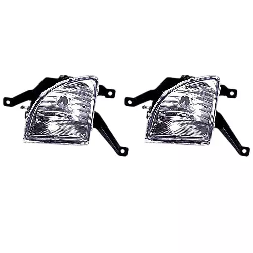 Auto Pearl Fog Lamp Lights Compatible For Mahindra Quanto (Without Plastic Sash Cover)