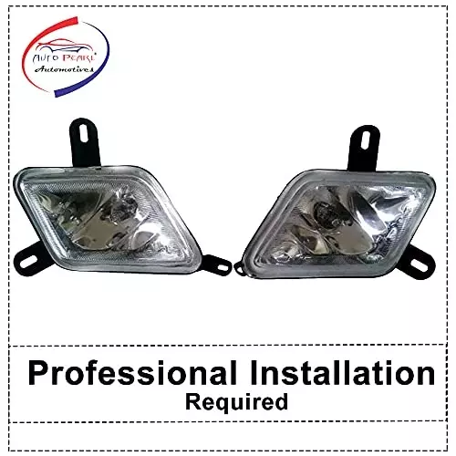 Auto Pearl Fog Lamp Compatible For Mahindra KUV 100 (Set of 2)