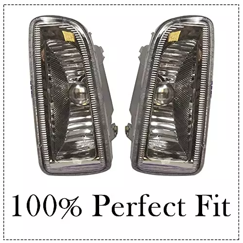 Auto Pearl Fog Light Compatible For Toyota Qualis (Set of 2)