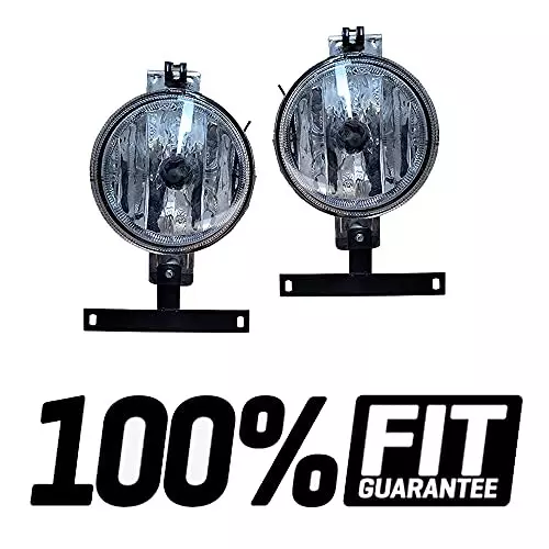 Auto Pearl Fog Light with Wiring Kit and Switch Compatible For Maruti Suzuki Eeco