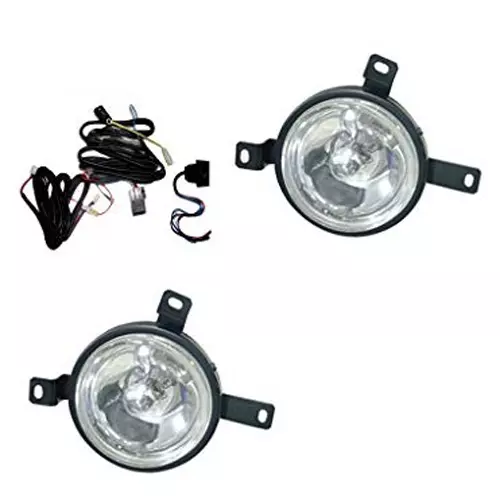 Auto Pearl LED Fog Lamp Light with Wiring Kit Compatible For Maruti Suzuki Wagonr (2007-2009)