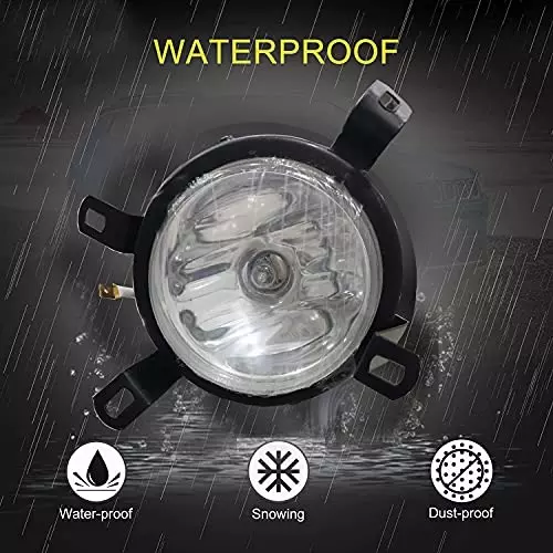 Auto Pearl Car Fog Lamp Light Compatible For Chevrolet Spark (Set of 2 Pcs)