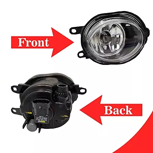 Auto Pearl Fog Lamp Lights With Wiring kit & Switch Compatible For Mahindra Verito Vabe (Without Plastic Sash Cover)
