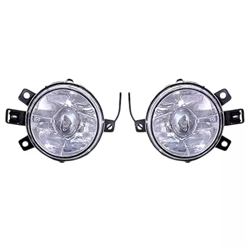 Auto Pearl Fog Lamp Compatible For Ford Light Fiesta (Set of 2)