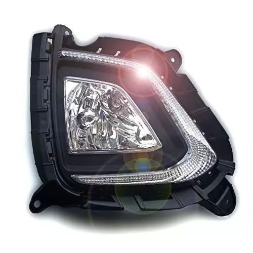 Auto Pearl DRL Fog Lamp Compatible For Hyundai Creta 2018 (Set of 2)