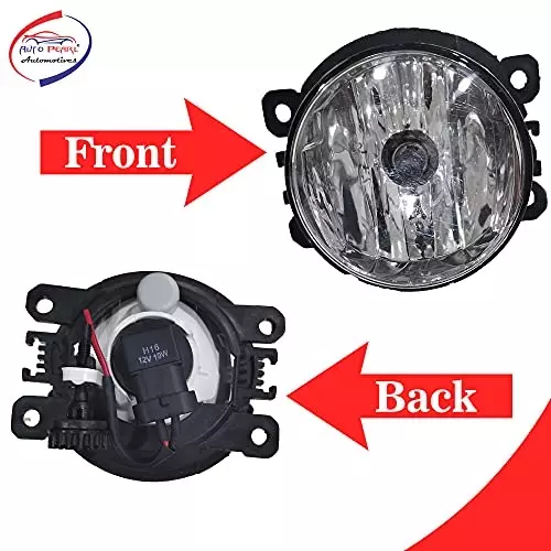 Auto Pearl Fog Lamp Lights with Wiring Kit & Switch Compatible For Tata Zest