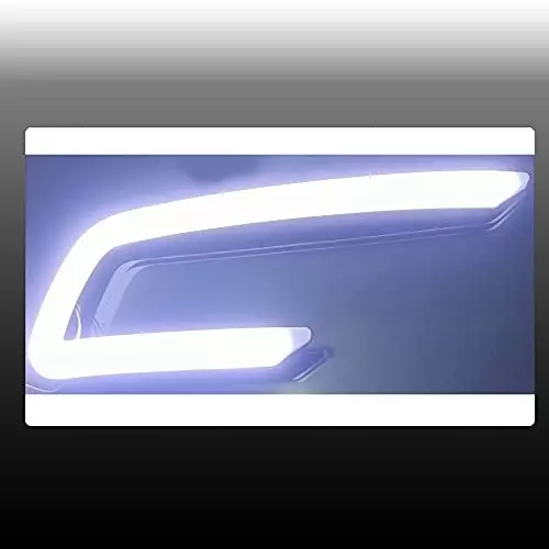Auto Pearl Front LED DRL Fog Light with Matrix Turn Indicator Compatible For Hyundai Creta (Set of 2)