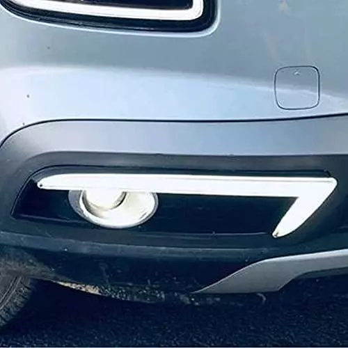 Auto Pearl Front LED DRL Fog Light with Matrix Turn Indicator Compatible For Hyundai Venue (Set of 2)