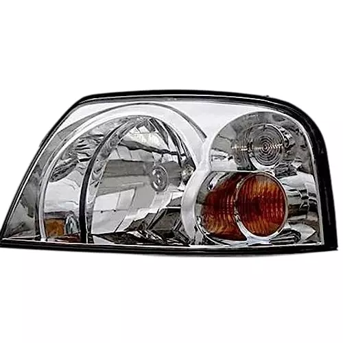 Auto Pearl Headlight Assembly ‎Acrylic Left Side Compatible For Hyundai Santro Xing (2008-2014), HL_SantroXing2008_14_Left