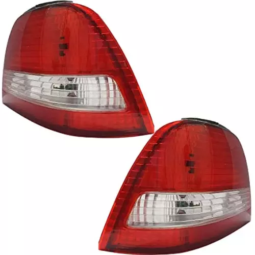Auto Pearl Tail/Back light Assembly Left & Right Side Compatible For Honda City (1998-2003) Type-2, TL_City1998_2003_T2_Pair
