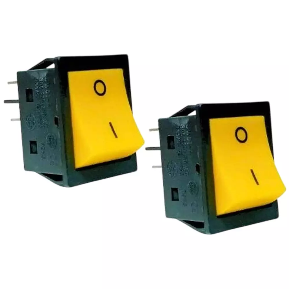 SHIV ALASKA Welding Machine Switch 4-Pin Type 30 Amp for Inverter Welding Machine (Pack of 2)