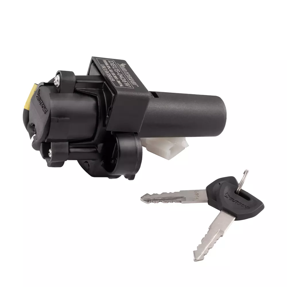 Deutsche Ignition Cum Steering Lock 2 Wire for Hero Super Splendor KS, ES (2005 To 2007 Model), Glamour KS & Fi (2007 Model), DEUS-0426W