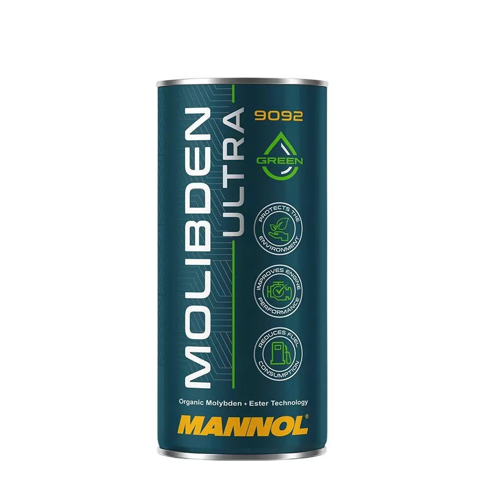 Mannol 350 ml Molibden Ultra Green Oil Additive Suitable For Turbo Engines, Catalysts and DPF, 9092