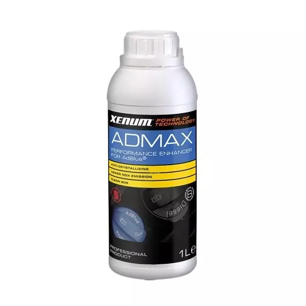 XENUM 1 L Admax Performance Enhancer Liquid for All AdBlue®-Equipped Diesel Vehicles, XN-ADX-1000