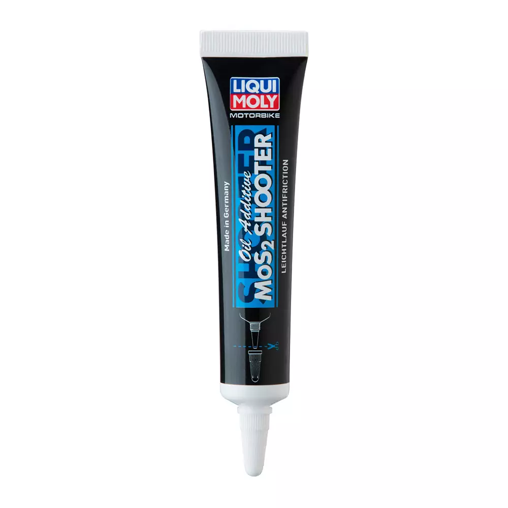 Liqui Moly Motorbike Oil Additive MoS2 Shooter 20 ml Capacity, 3444