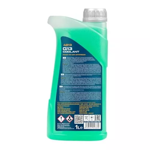 MANNOL Antifreeze & Coolant G13 (High-Tech Hybrid) 1 L Green, 4213
