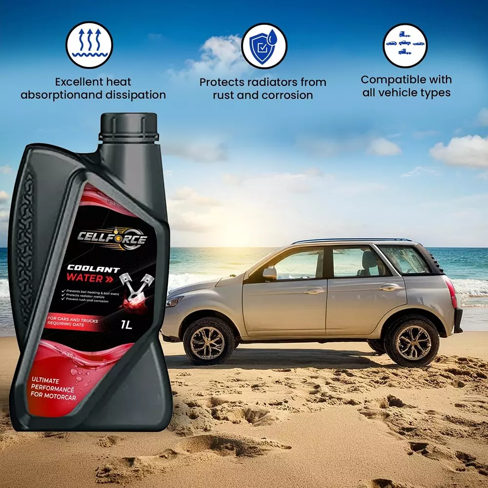 cellforce-ultrashield-radiator-coolant-water-red-1-l-bottle-liquid-product-form-for-cars-bikes-trucks-use-ccr_4l-pack-of-4-pcs