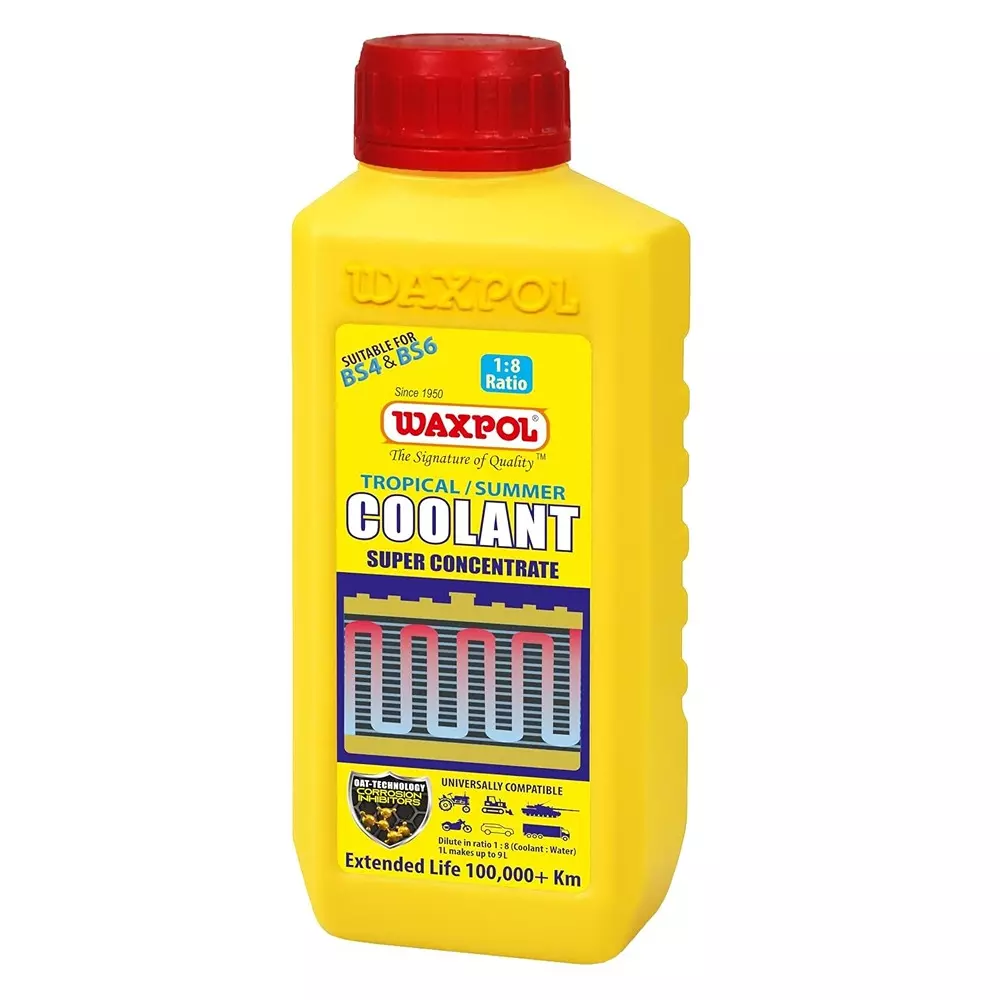 Waxpol 1 L Tropical Coolant Super Concentrate 1:8 Mixing Ratio