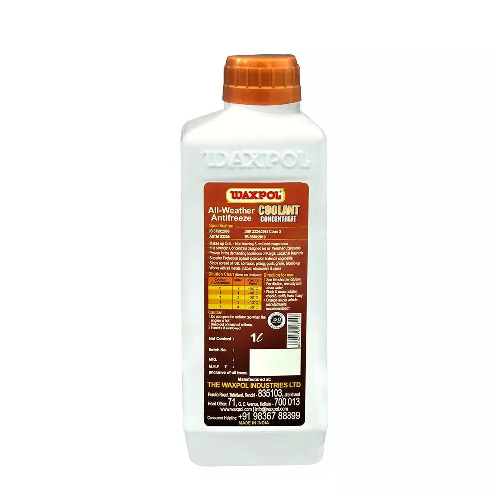 waxpol-1-l-all-weather-antifreeze-coolant-concentrate-14-mixing-ratio-ethylene-glycol-base