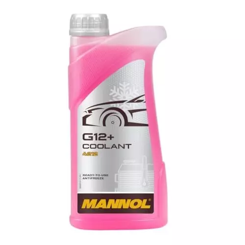MANNOL Antifreeze & Coolant G12+ 1 L Pink, 4212