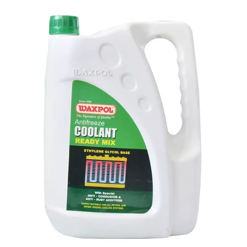 Waxpol 4 L Antifreeze Coolant Ready Mix Ethylene Glycol Base