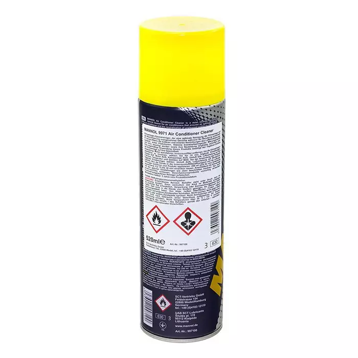 Mannol 9971 Air Conditioner Cleaner 520 ml for Vehicle, F-9971-052 (Pack of 6)