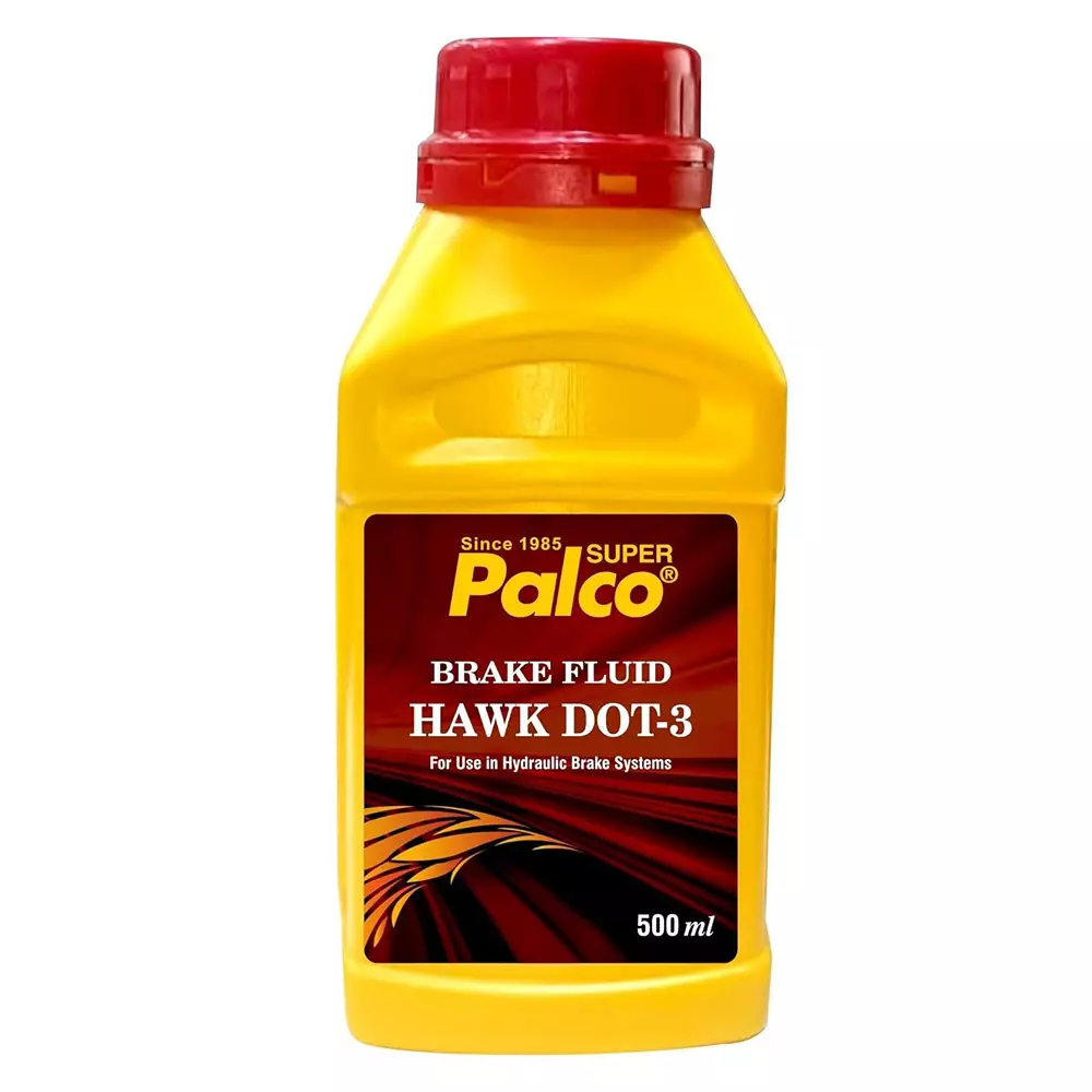 Palco Hawk DOT-3 Break Oils 500 ml 9.6 PH Value Red Crimson