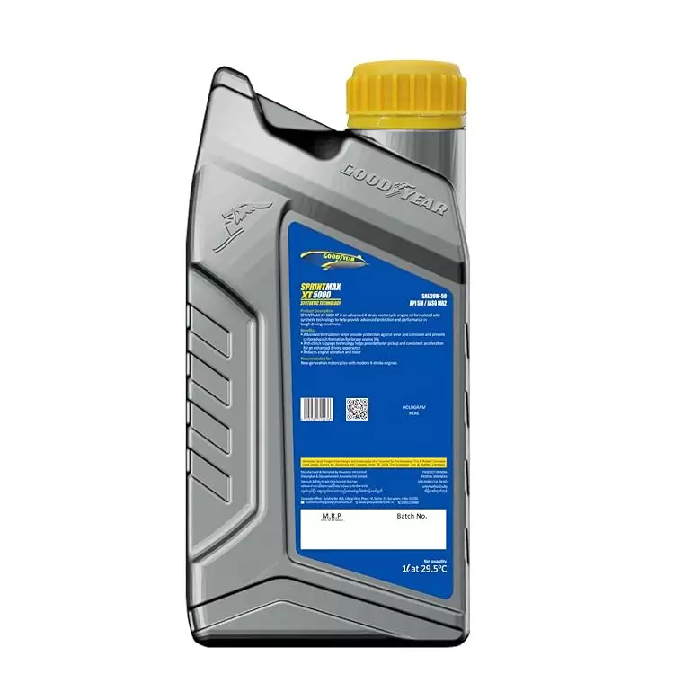 Goodyear Sprintmax XT5000 4T 20W-50 1.0 L Engine Oil for Motorcycles