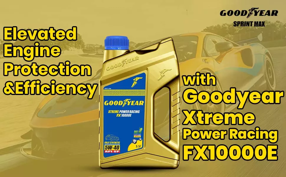 GOODYEAR 3.5 Ltrs 5W40 API SP Xtreme Power Racing FX 10000E Fully Synthetic Engine Oil