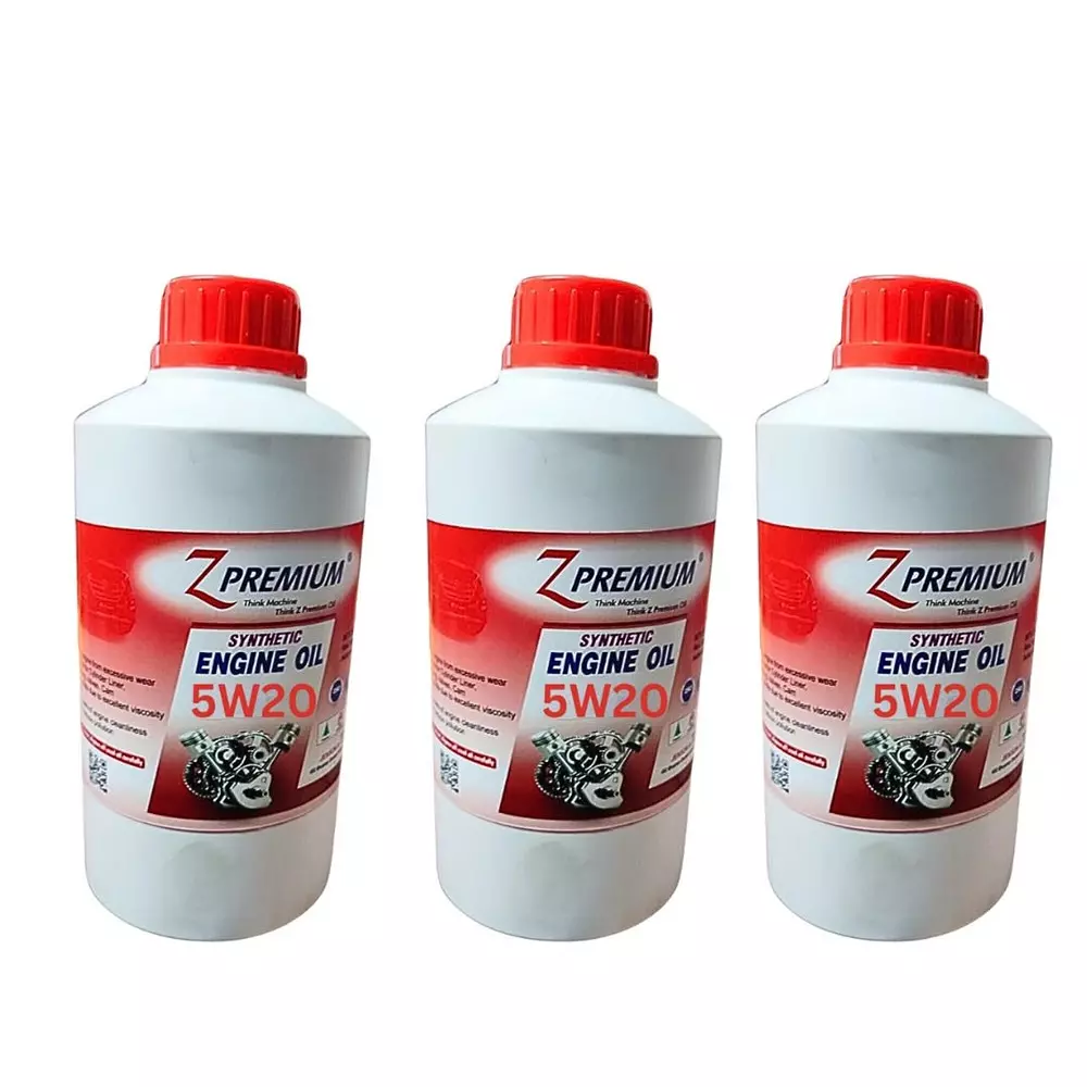 Z Premium 5W20 1 L Engine Oil for Passenger Vehicles, 1020BIK5BG1 (Pack of 3)