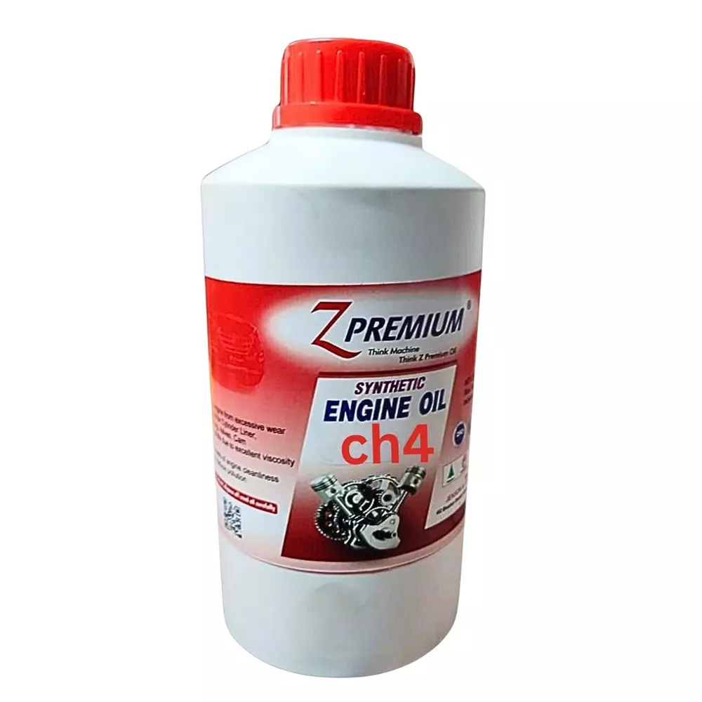 Z Premium CH4 Fully Synthetic Engine Oil 1 L Superior & High-Performance for Universal Vehicle