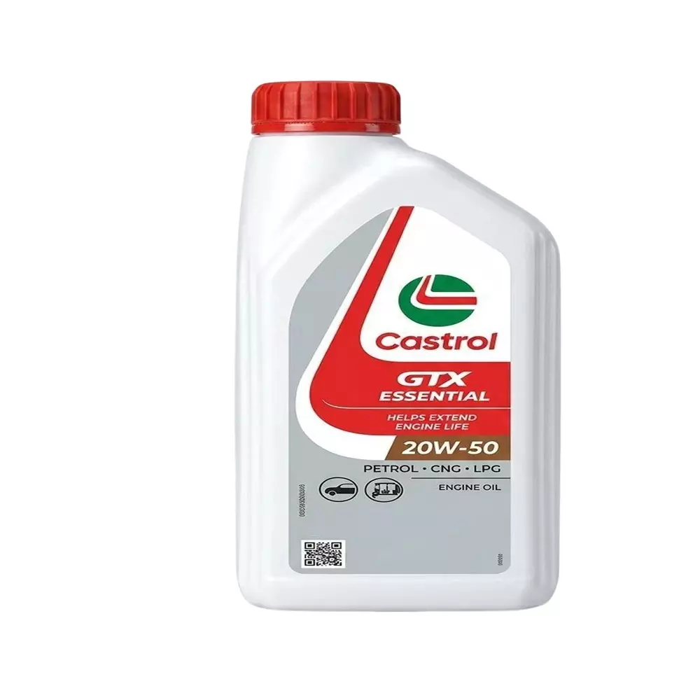 Castrol 20W-50 GTX Essential Engine Oil 500 ml Capacity (Pack of 20)