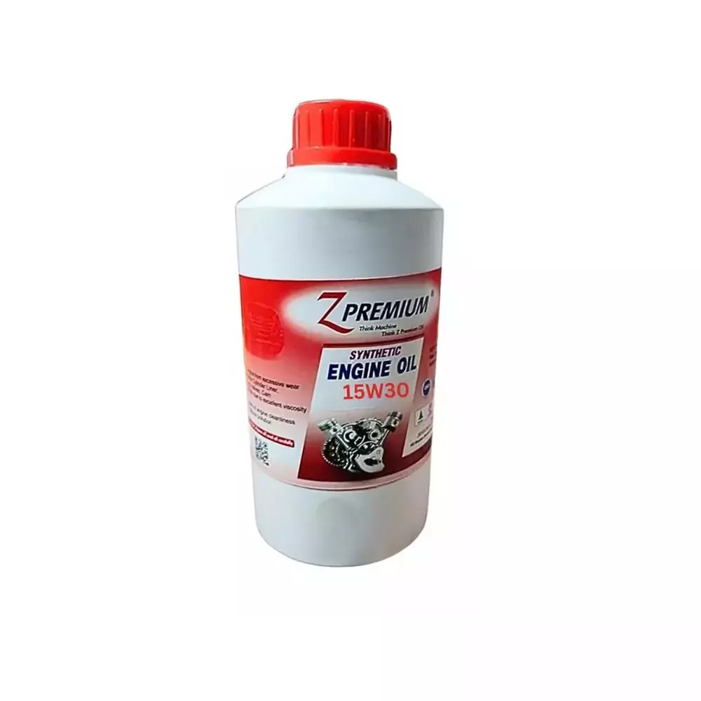 Z Premium 15W30 1 L Engine Oil for Commercial & Passenger Cars, 1124BBVLZXK (Pack of 5)