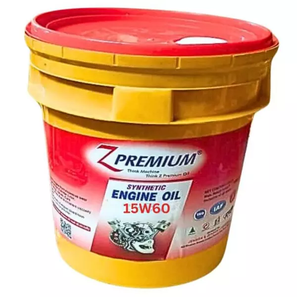 Z Premium 15W60 20 L Engine Oil for Commercial & Passenger Cars, 1124BBVHLPG