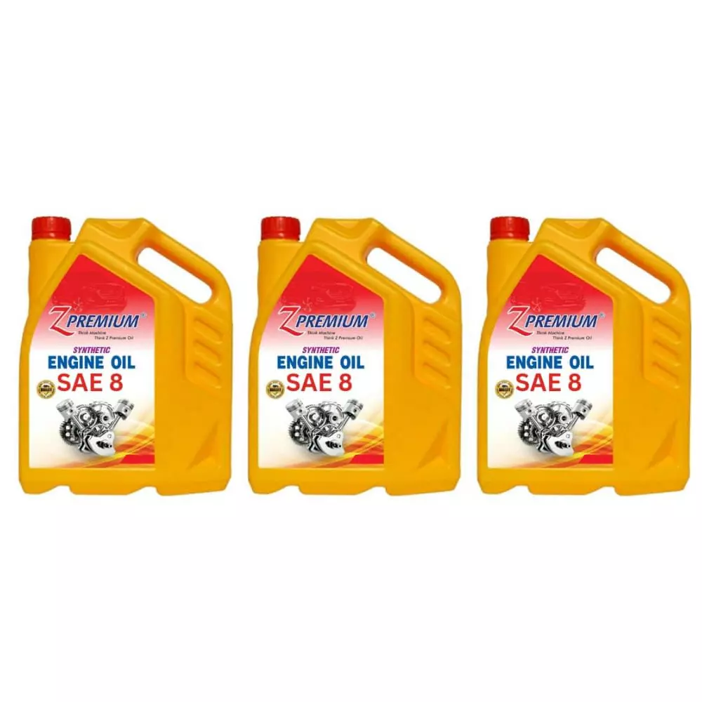 Z Premium SAE 8 5 L Engine Oil for Commercial & Passenger Cars, 1127BJLO5B7 (Pack of 3)