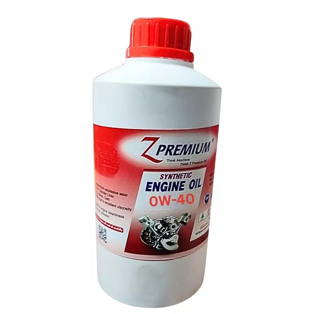 Z Premium 0W-40 Fully Synthetic Engine Oil for Superior & High-Performance for Universal Vehicle